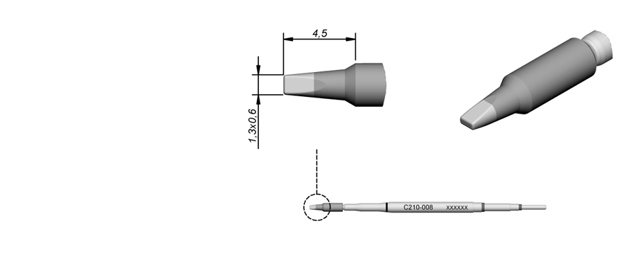 C210008 - Cartridge for T210 handpiece